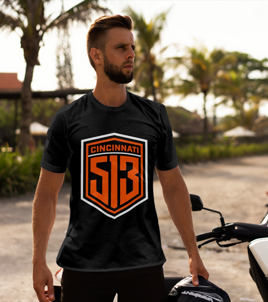 Cincinnati 513 Bold Shield T-Shirt