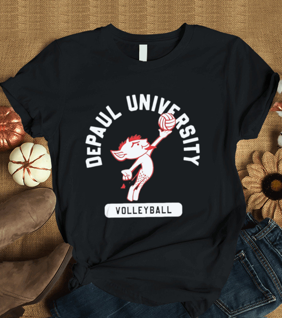 DePaul University Blue Demons Volleyball Billy T-Shirt
