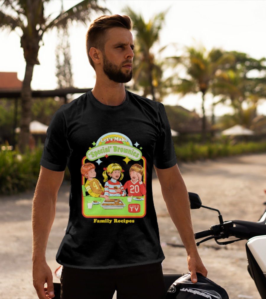 Let's Make Special Brownies As Seen On TV Family Recipes T-Shirt