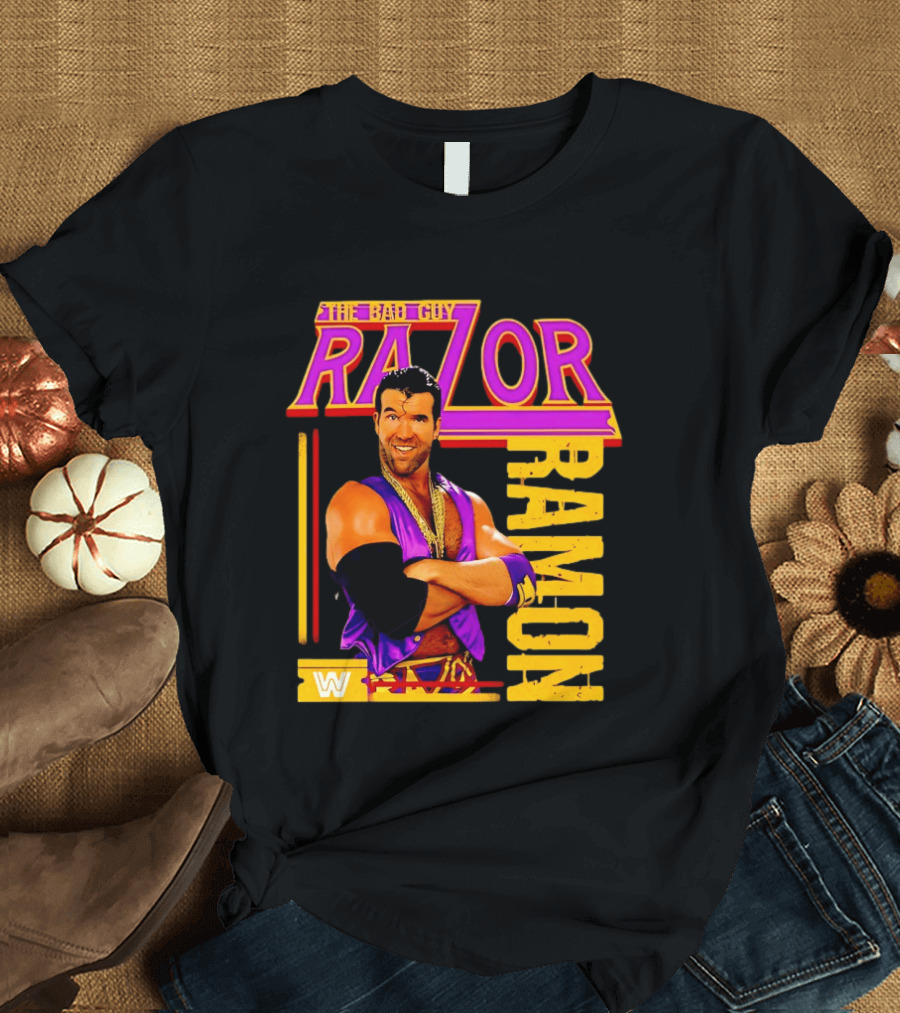 Razor Ramon The Bad Guy WWE Wrestling Superstar T-Shirt