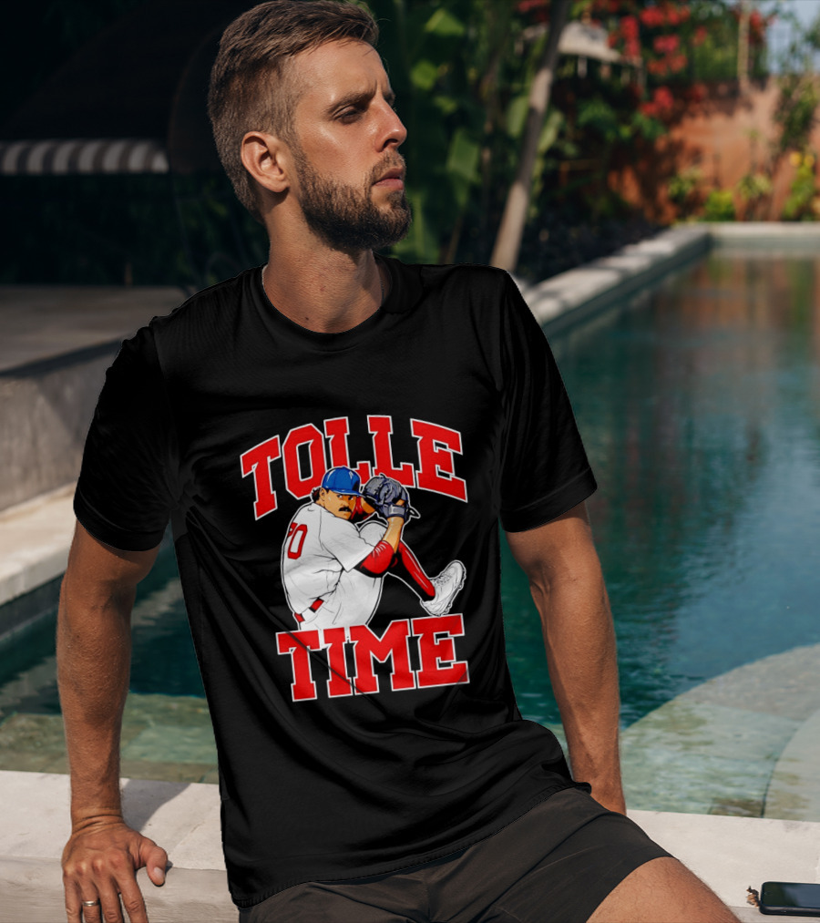 Tolle Time Payton Tolle Boston Red Sox Pitching Baseball T-Shirt