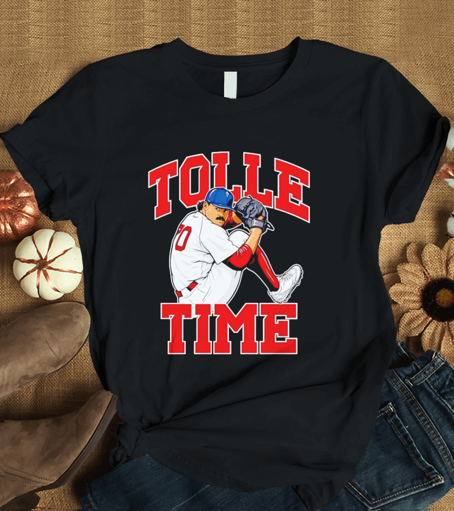 Tolle Time Payton Tolle Boston Red Sox Pitching Baseball T-Shirt