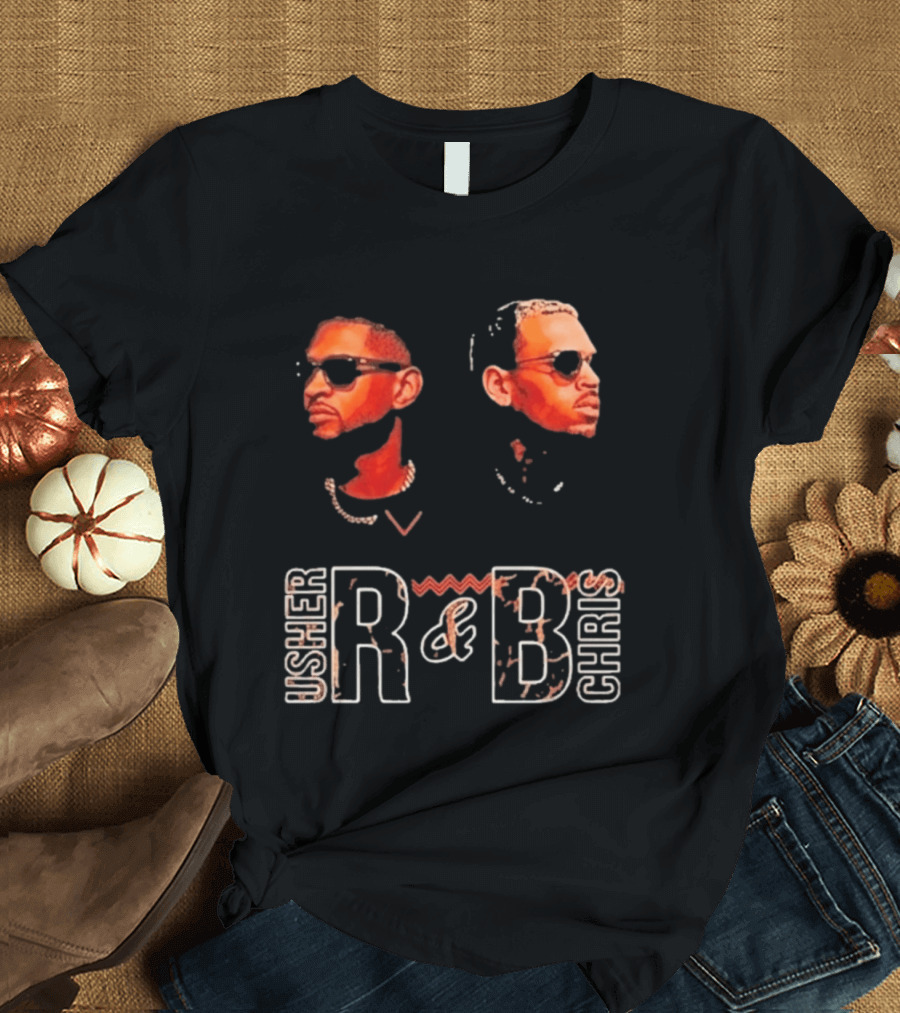 Usher Chris R&B Bootleg Retro Style Sunglasses T-Shirt