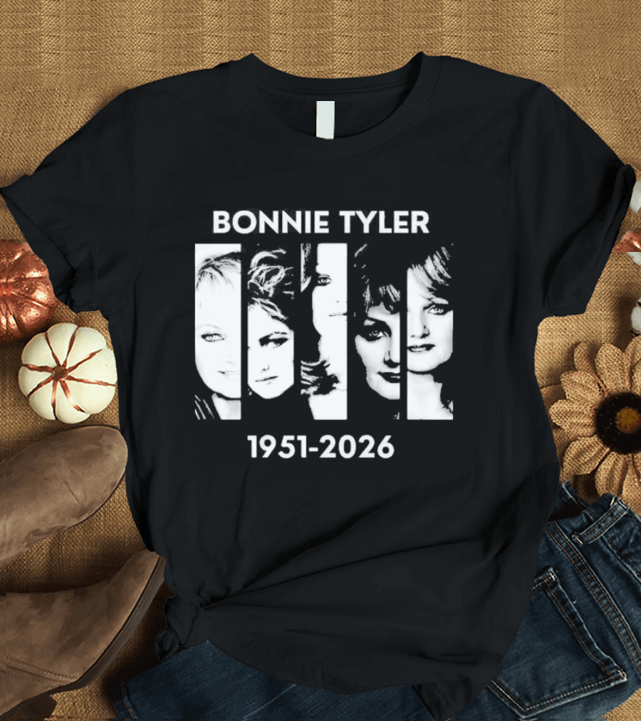 Bonnie Tyler 1951 2026 In Loving Memory T-Shirt