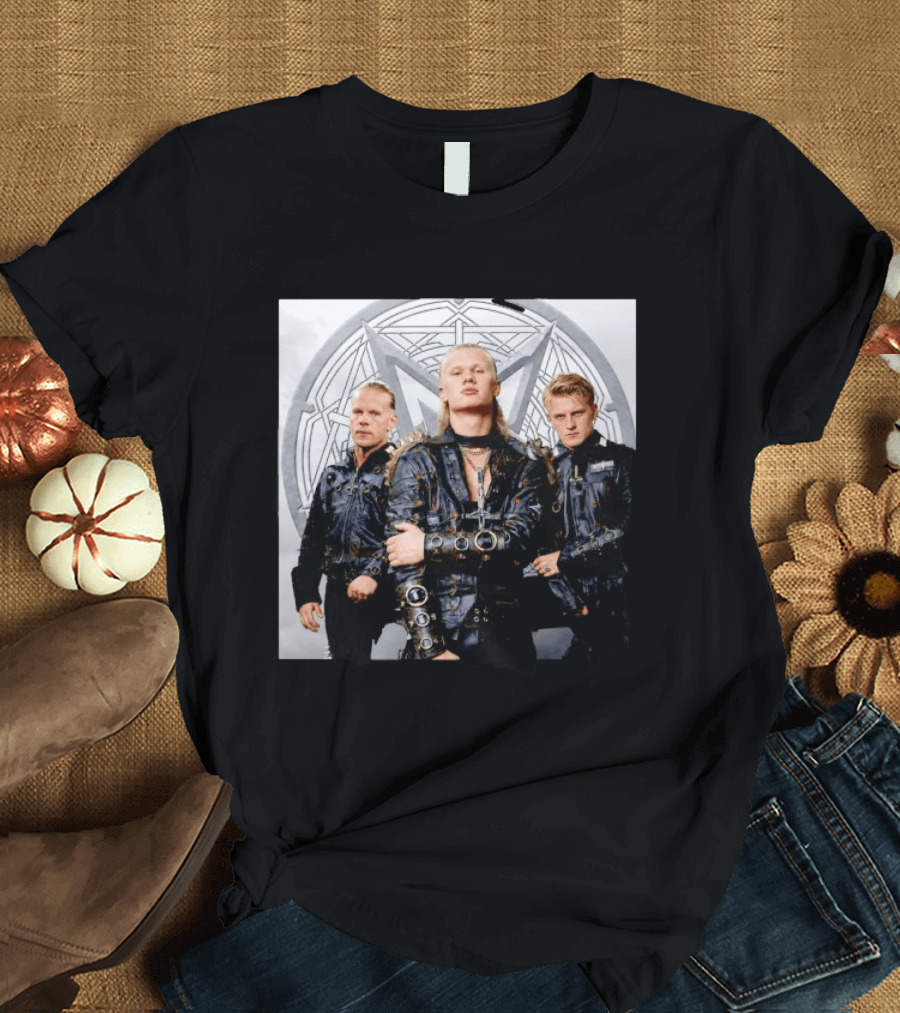 Erling Haaland X Dimmu Borgir Symphonic Black Metal Collaboration T-Shirt