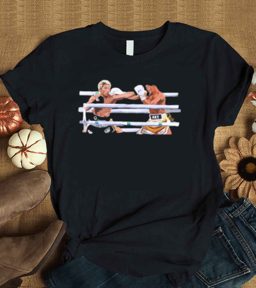 Naoya Inoue Professional Boxer In The Ring With Opponent T-Shirt