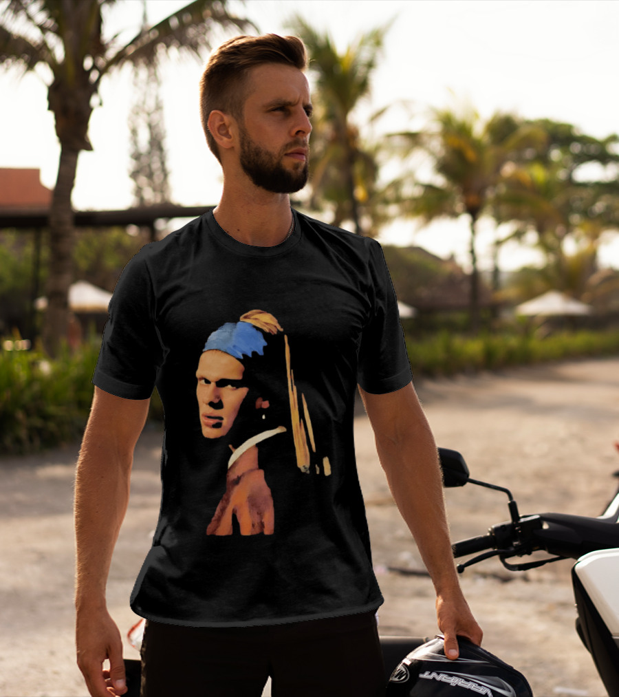Norway Erling Haaland Girl With A Pearl Earring Meme T-Shirt