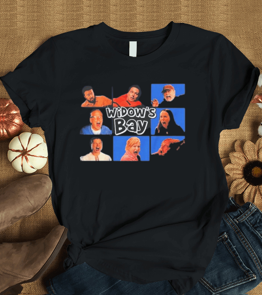 Widow's Bay Collage With Diverse Expressions T-Shirt