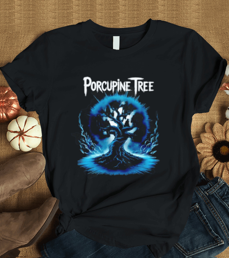 Porcupine Tree Psychedelic Evil Tree T-Shirt