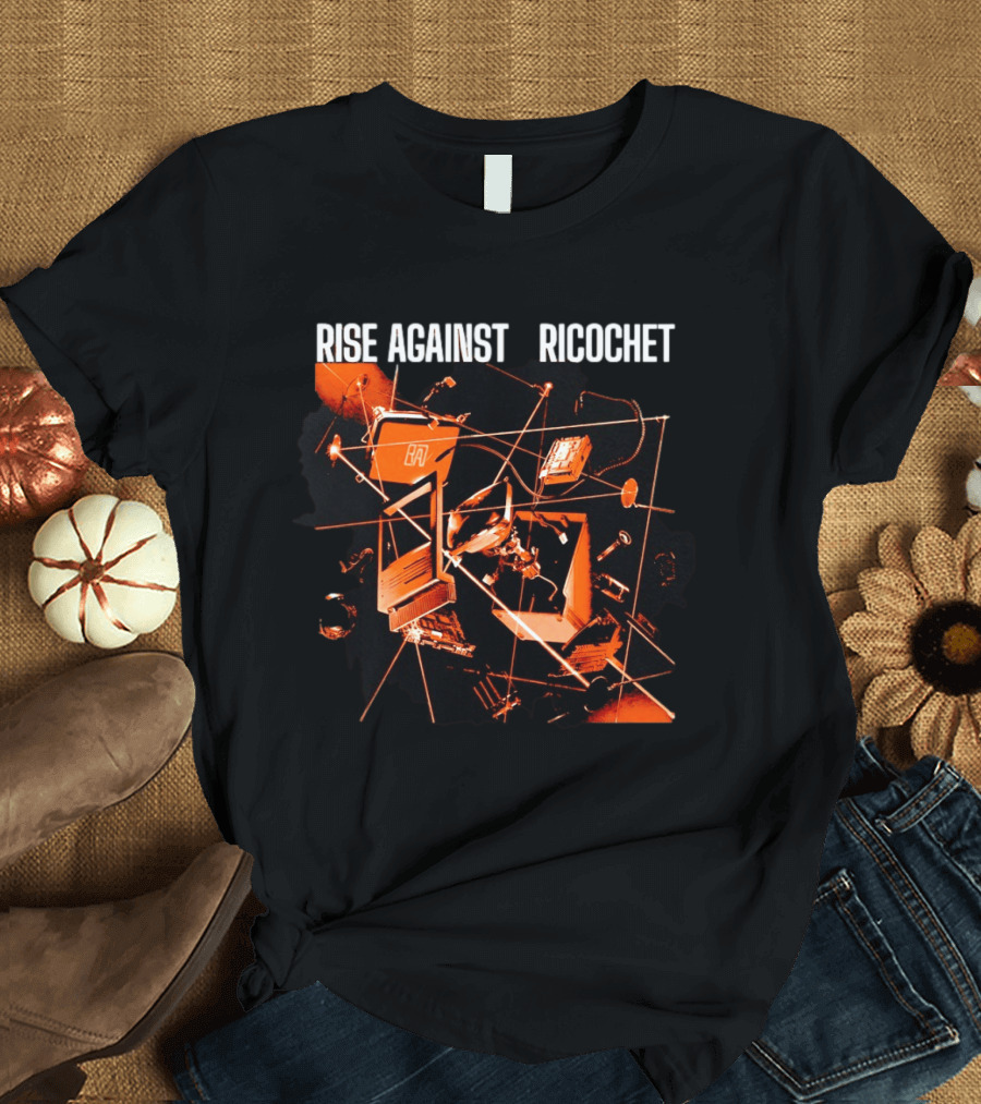 Rise Against Ricochet Electronics Circuit T-Shirt
