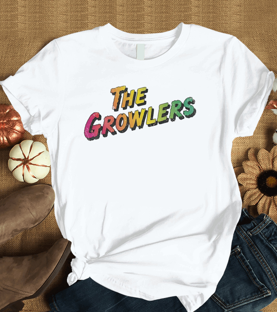 The Growlers Rainbow Rock Band T-Shirt