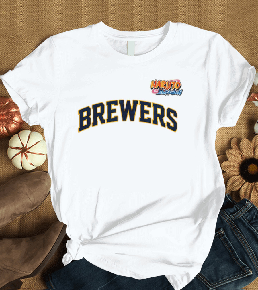 Milwaukee Brewers Naruto Shippuden 2026 Event Promo T-Shirt