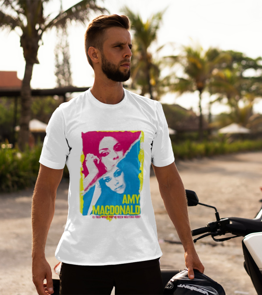 Amy Macdonald Is This What You've Been Waiting For Vintage Style Image T-Shirt