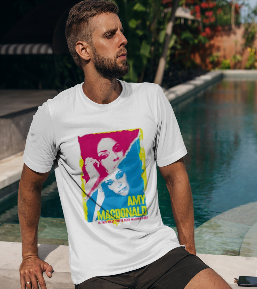 Amy Macdonald Is This What You've Been Waiting For Vintage Style Image T-Shirt