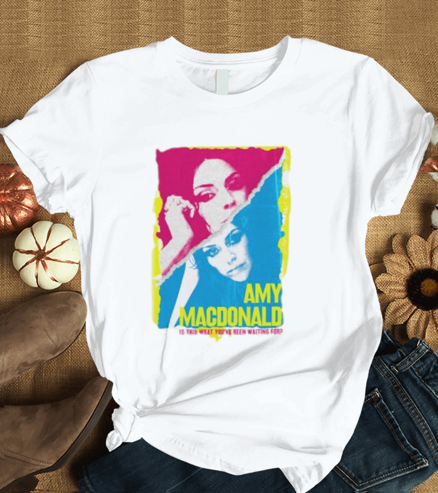 Amy Macdonald Is This What You've Been Waiting For Vintage Style Image T-Shirt