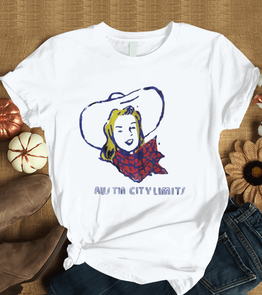Austin City Limits Cowgirl Fashion Pop T-Shirt
