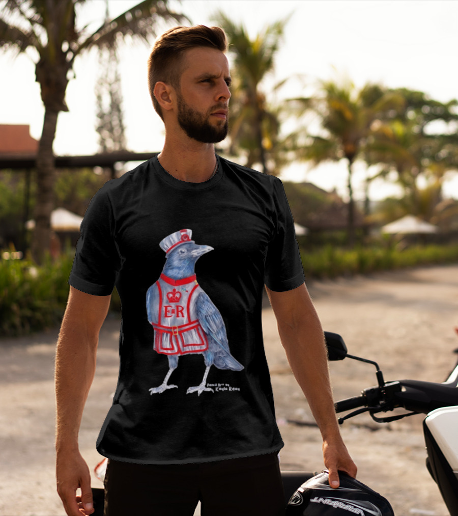 Rosaline The Raven ER Yeoman Warder Beefeater Uniform T-Shirt