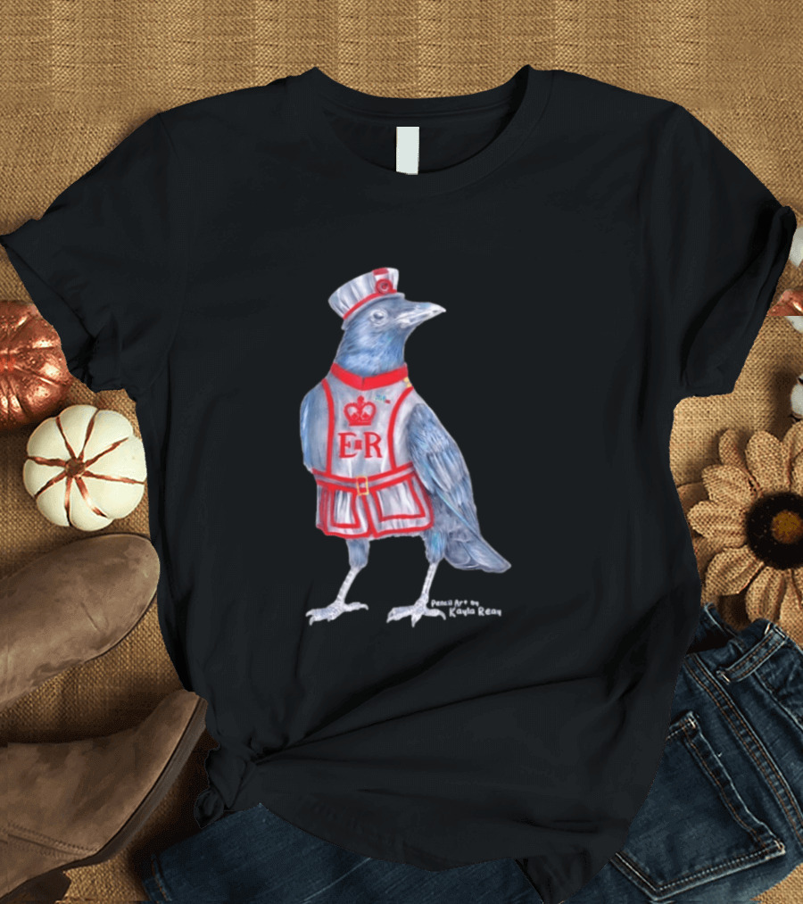 Rosaline The Raven ER Yeoman Warder Beefeater Uniform T-Shirt