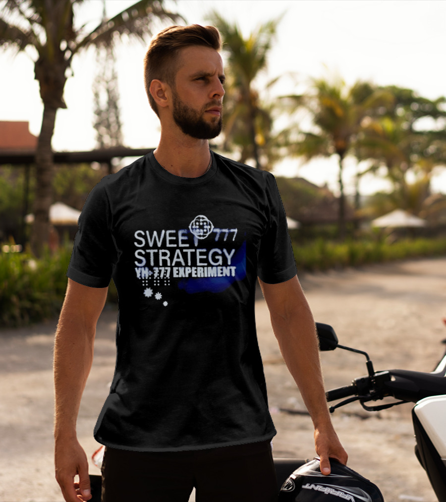 Sweet Strategy YH 777 Experiment Lucky Slots Concept T-Shirt