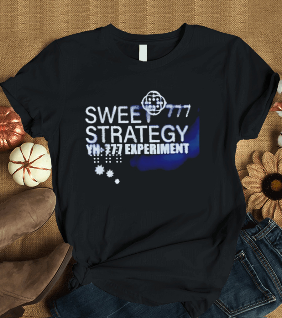 Sweet Strategy YH 777 Experiment Lucky Slots Concept T-Shirt