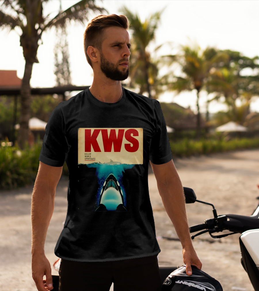 KWS Killer Whale Strategies Orca Shark Ocean T-Shirt