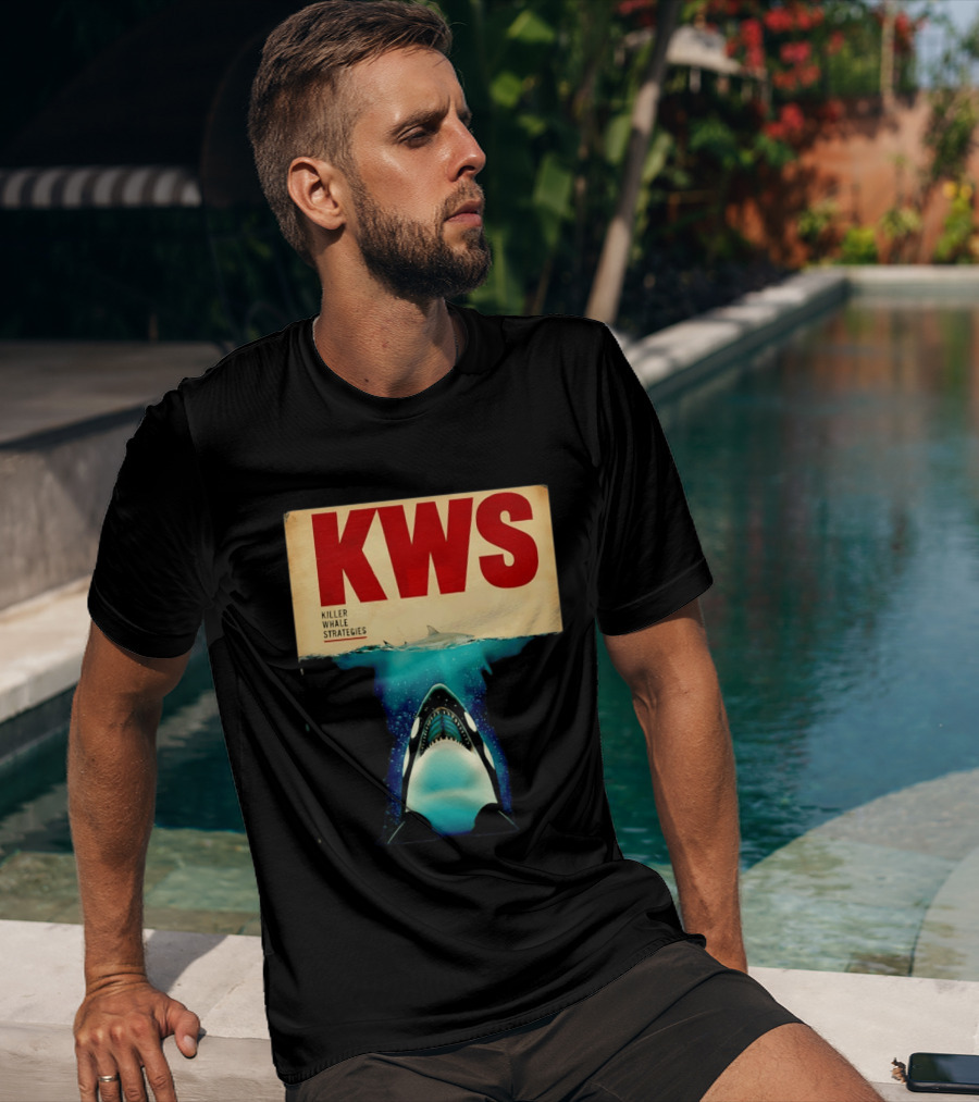 KWS Killer Whale Strategies Orca Shark Ocean T-Shirt