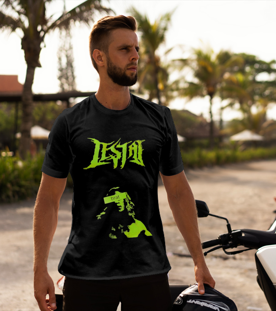 Lestat Brat Neon Green Interview With The Vampire Gothic T-Shirt