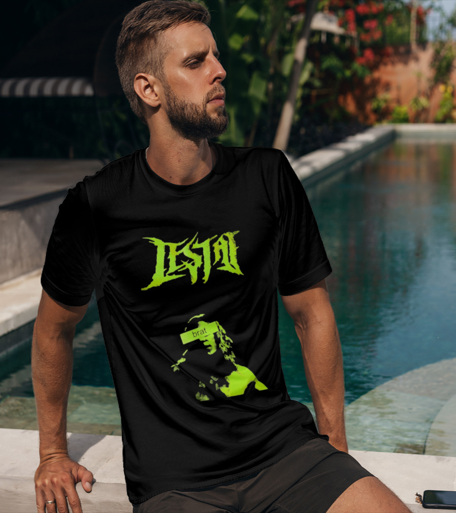 Lestat Brat Neon Green Interview With The Vampire Gothic T-Shirt
