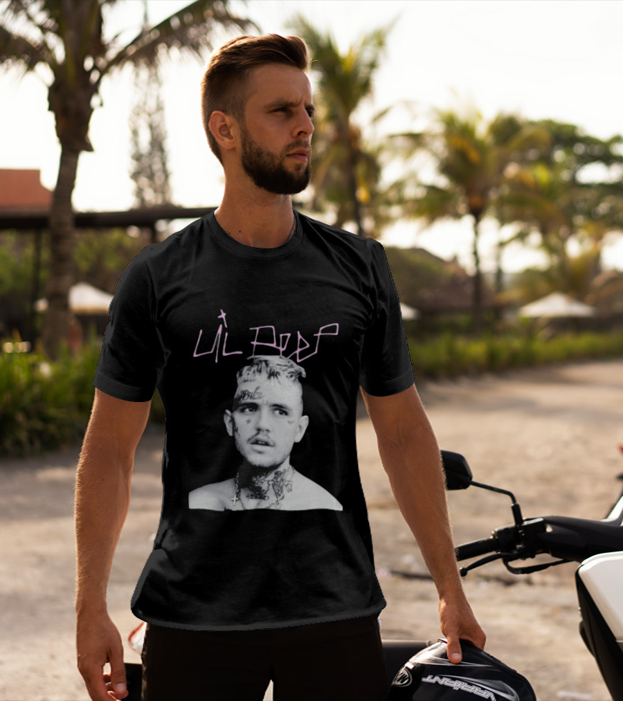 Lil Peep Gustav Elijah Åhr Emo Rap Tattoo T-Shirt