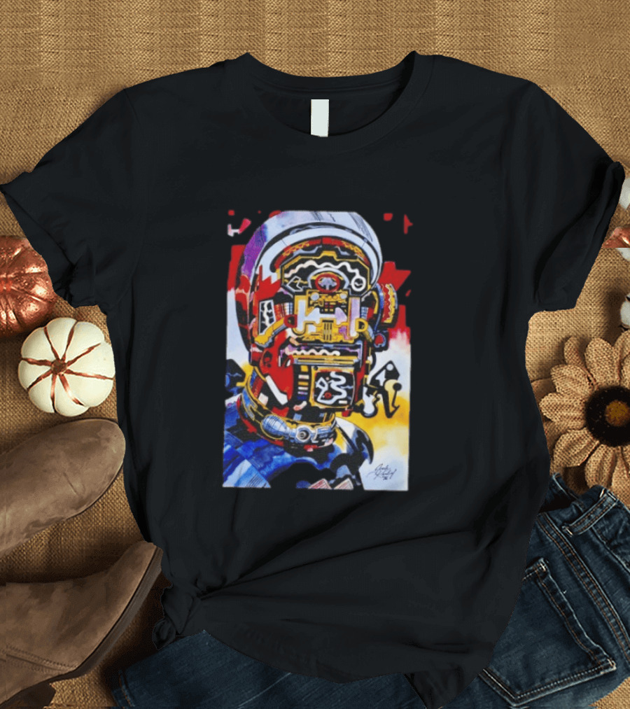 Jack Kirby Galactic Sci Fi Robot T-Shirt