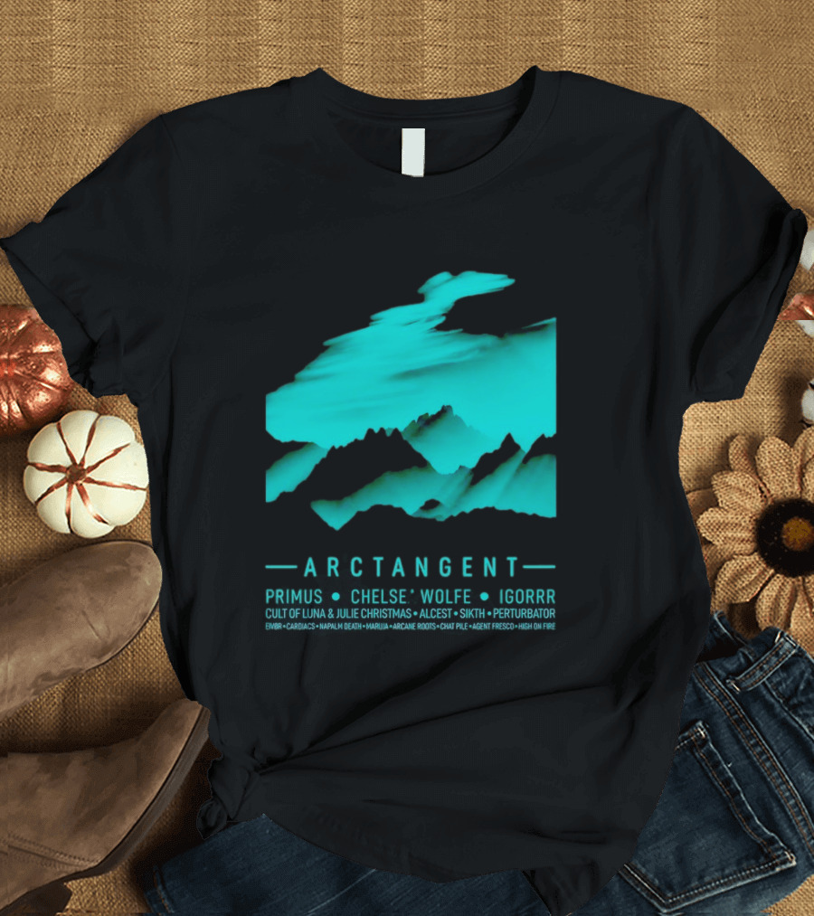 Arctangent Festival Mountains Lineup Primus Chelsea Wolfe Igorr Cult Of Luna Alcest Sikth T-Shirt
