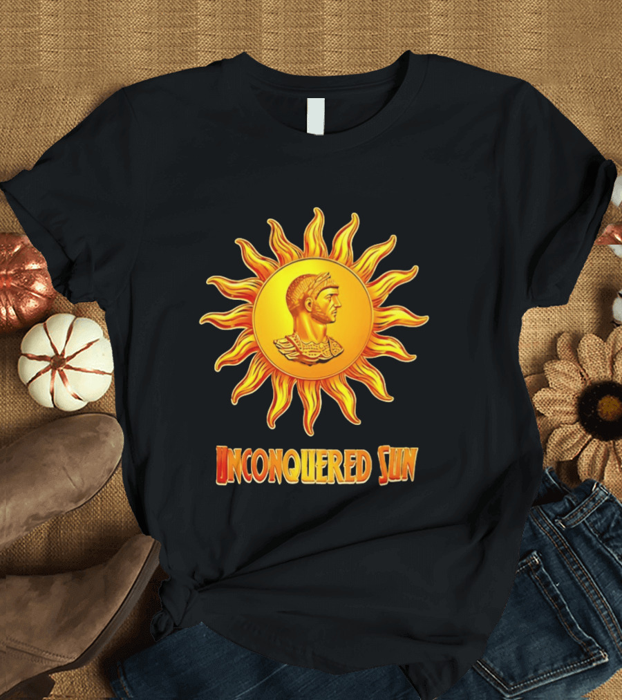 Aurelian Sol Invictus Unconquered Sun Roman Emperor T-Shirt