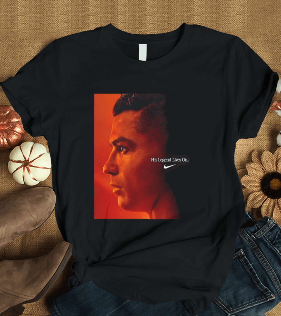 Cristiano Ronaldo His Legend Lives On Nike T-Shirt