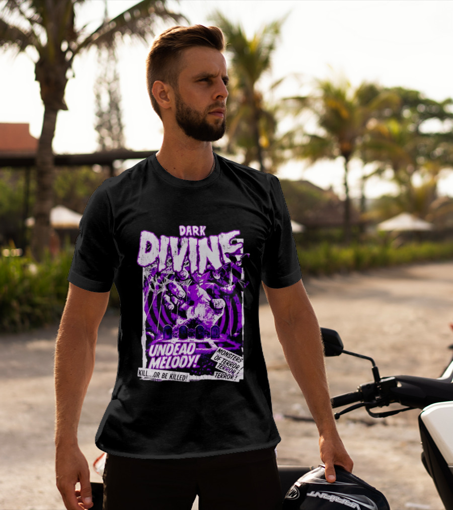 Dark Divine Undead Melody Monsters Of Terror Horror T-Shirt