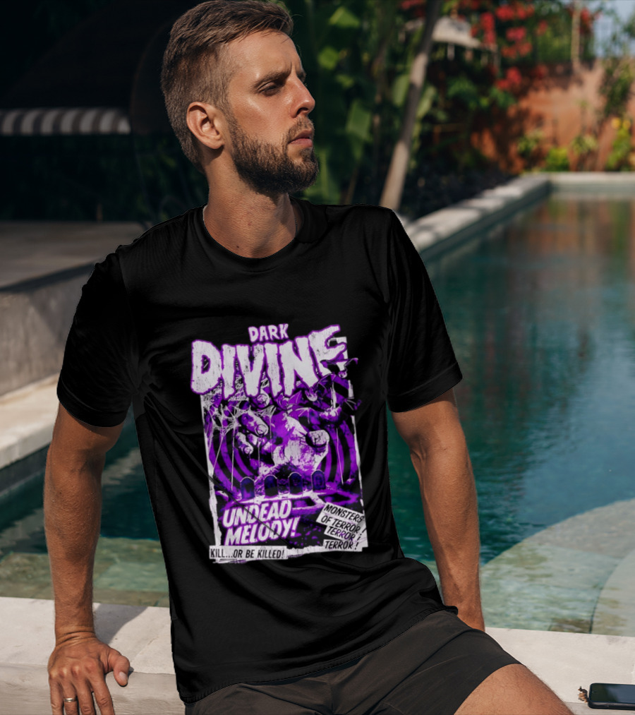 Dark Divine Undead Melody Monsters Of Terror Horror T-Shirt