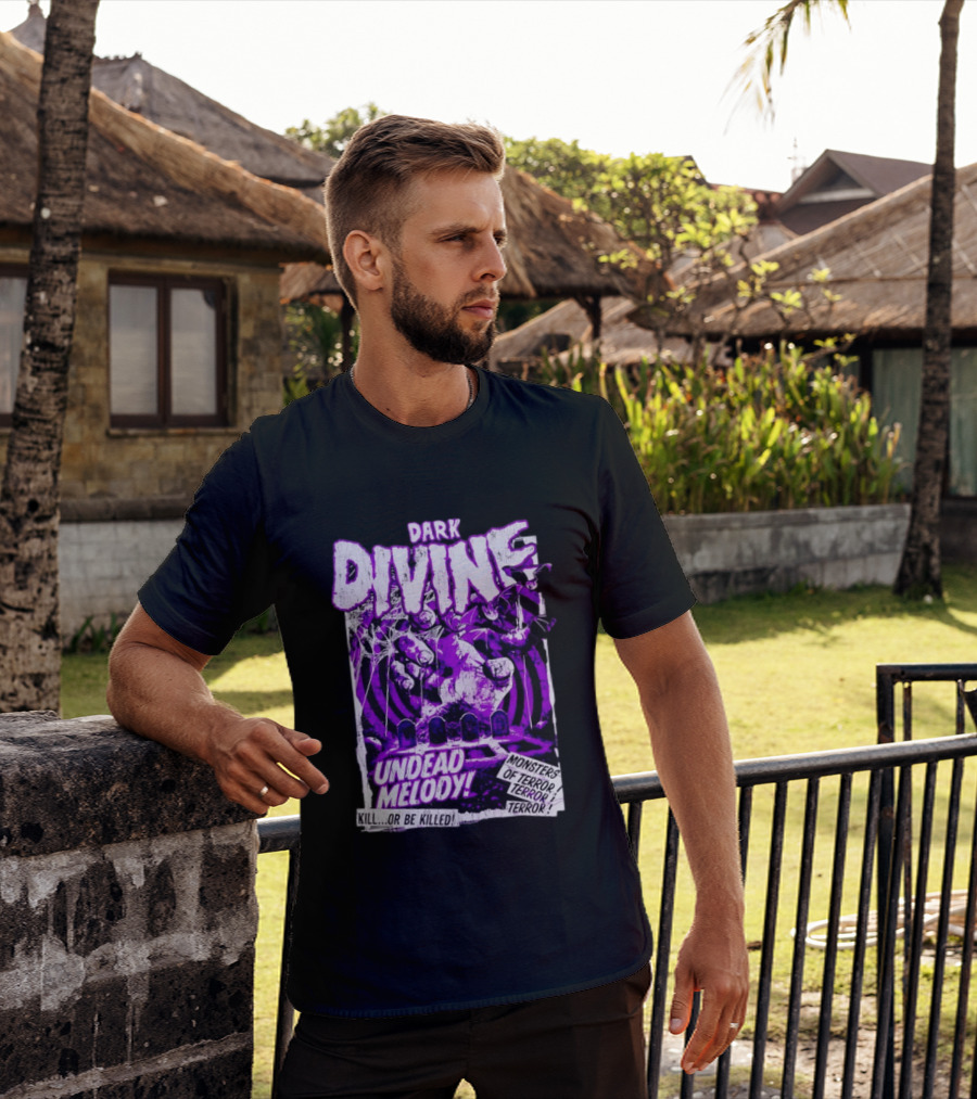 Dark Divine Undead Melody Monsters Of Terror Horror T-Shirt
