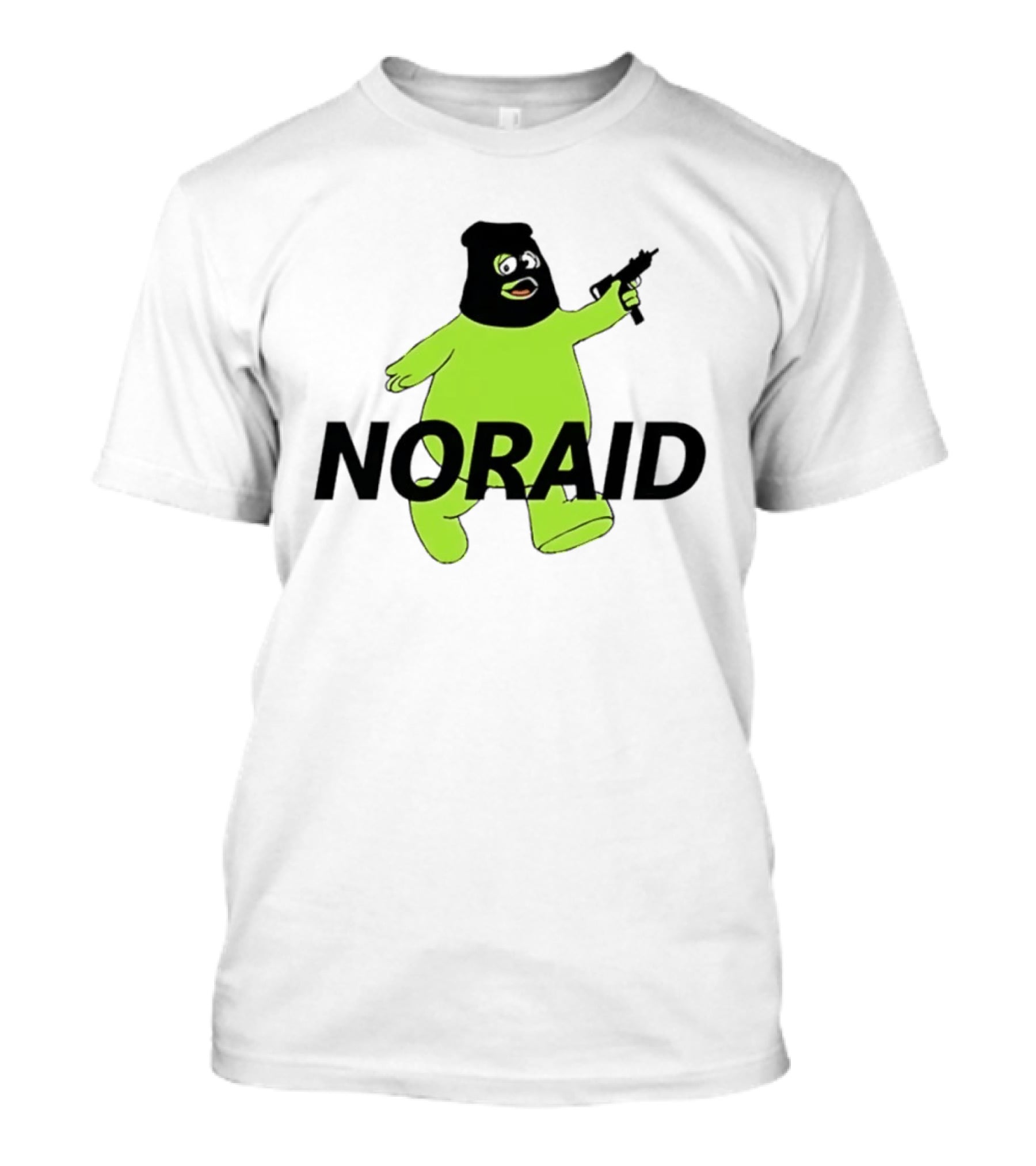 Uncle O'Grimacey Noraid With Green Character And Weapon T-Shirt