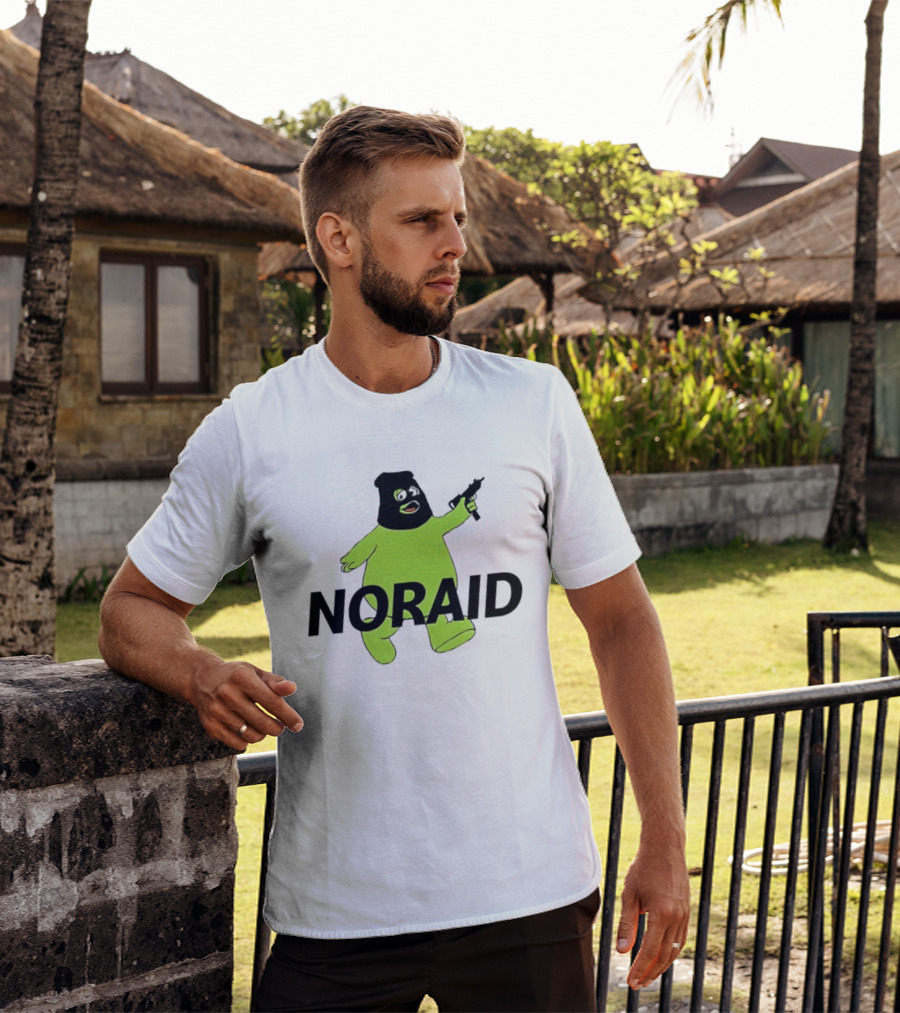 Uncle O'Grimacey Noraid With Green Character And Weapon T-Shirt