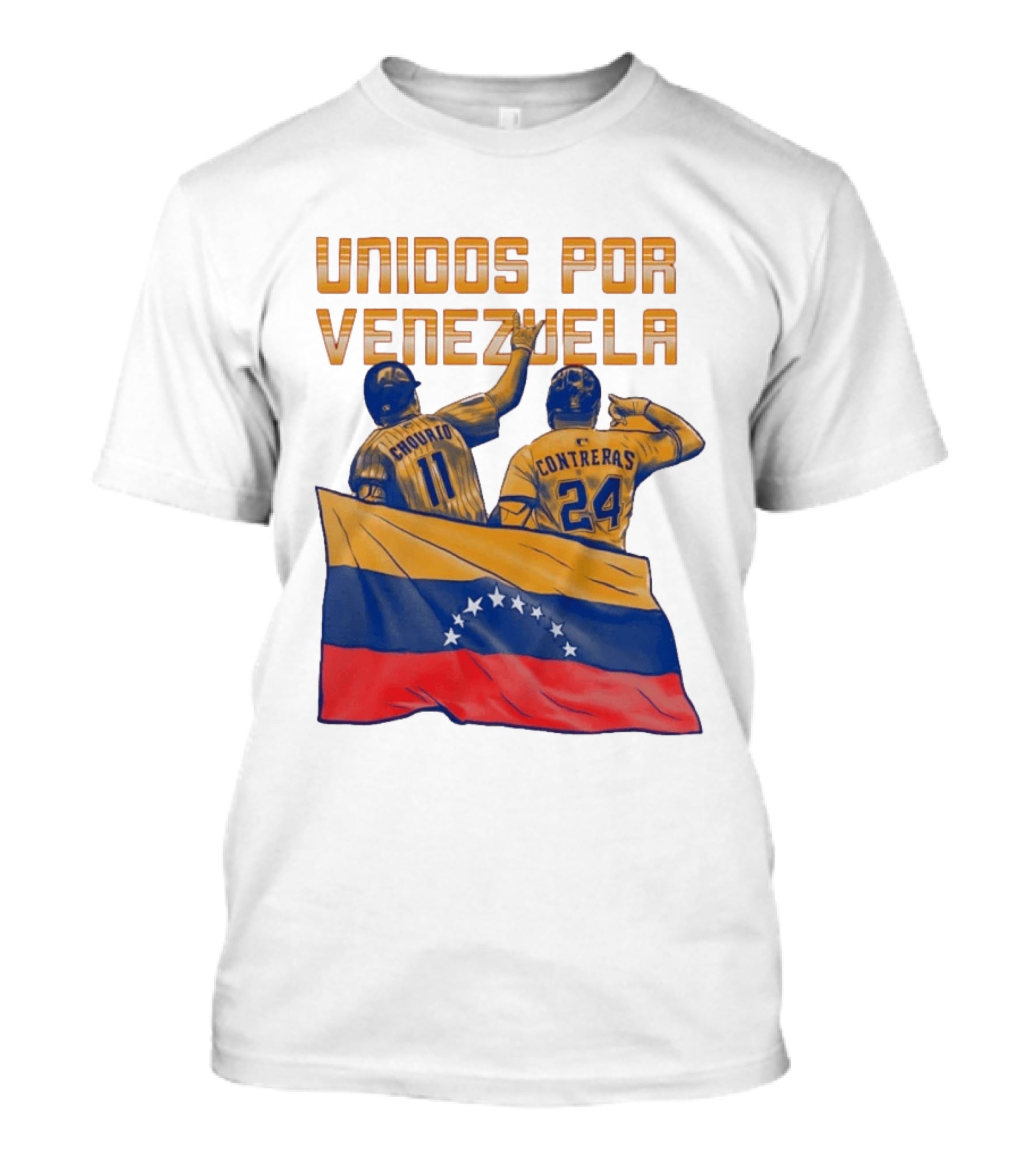 Unidos Por Venezuela Chourio Contreras Brewers Community Initiative T-Shirt