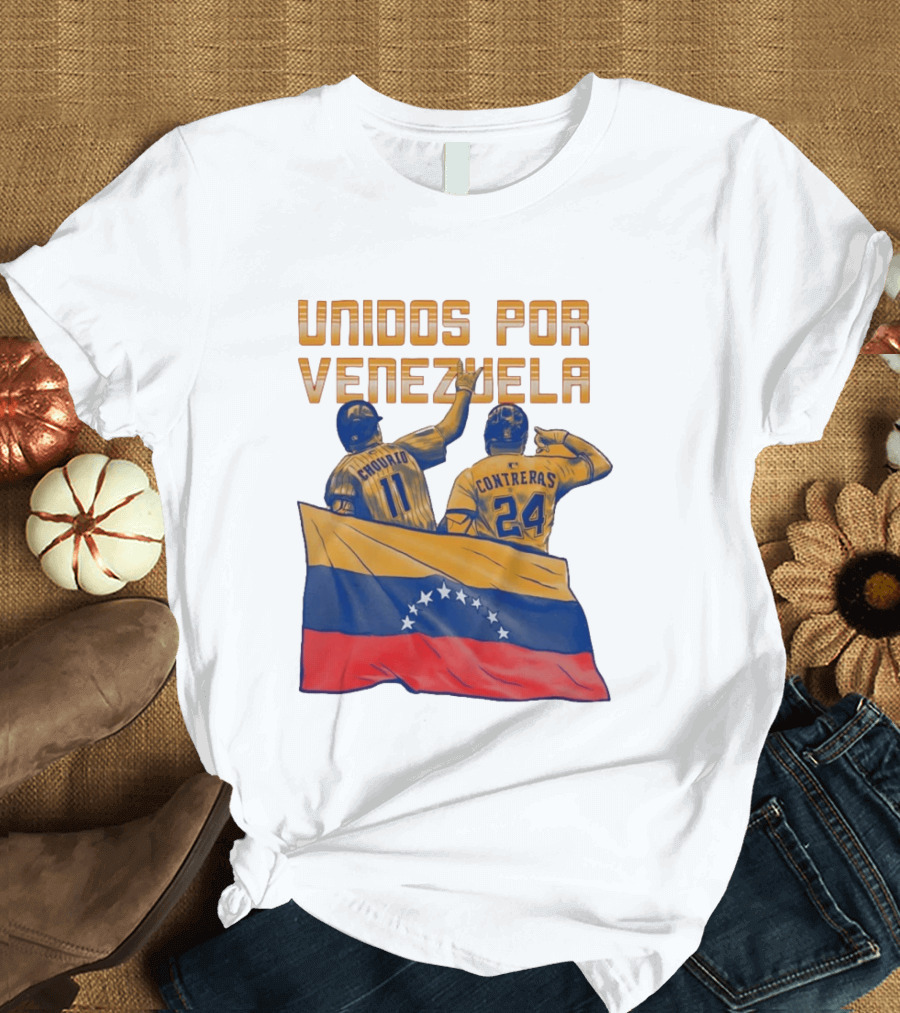 Unidos Por Venezuela Chourio Contreras Brewers Community Initiative T-Shirt