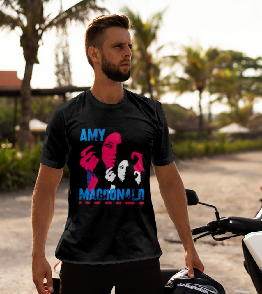 Amy Macdonald Is This What You've Been Waiting For Face T-Shirt