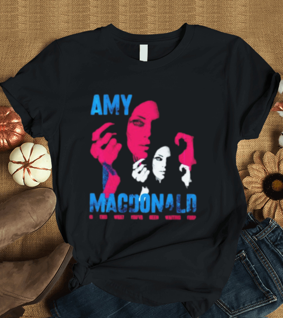 Amy Macdonald Is This What You've Been Waiting For Face T-Shirt