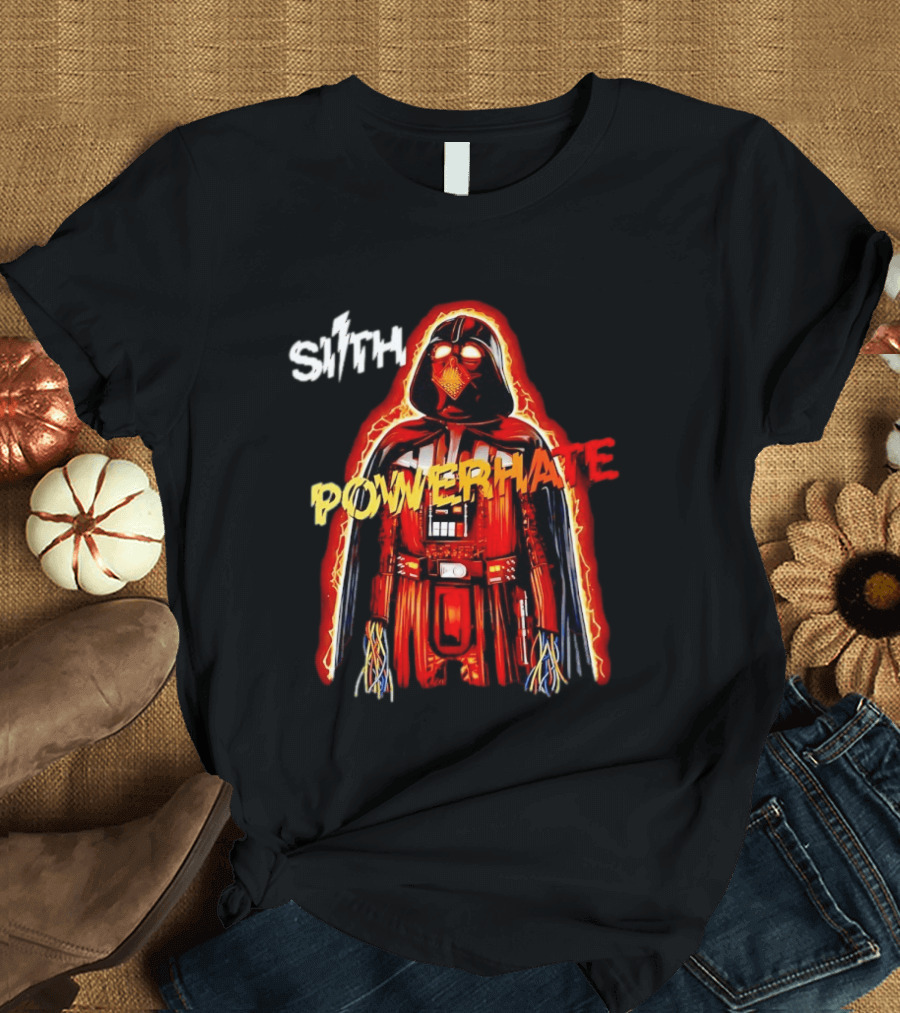 Sith Powerhate Darth Vader Lightning T-Shirt