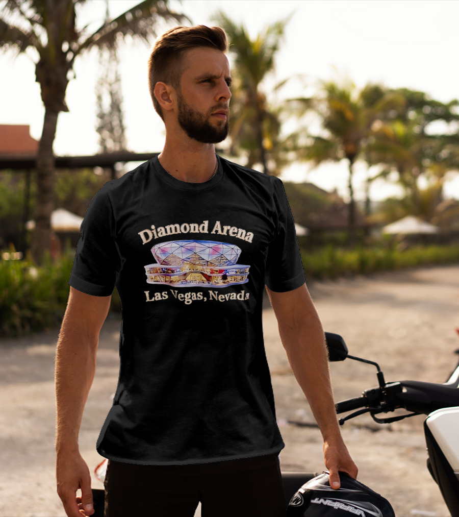 Diamond Arena Las Vegas Nevada Architecture Venue T-Shirt