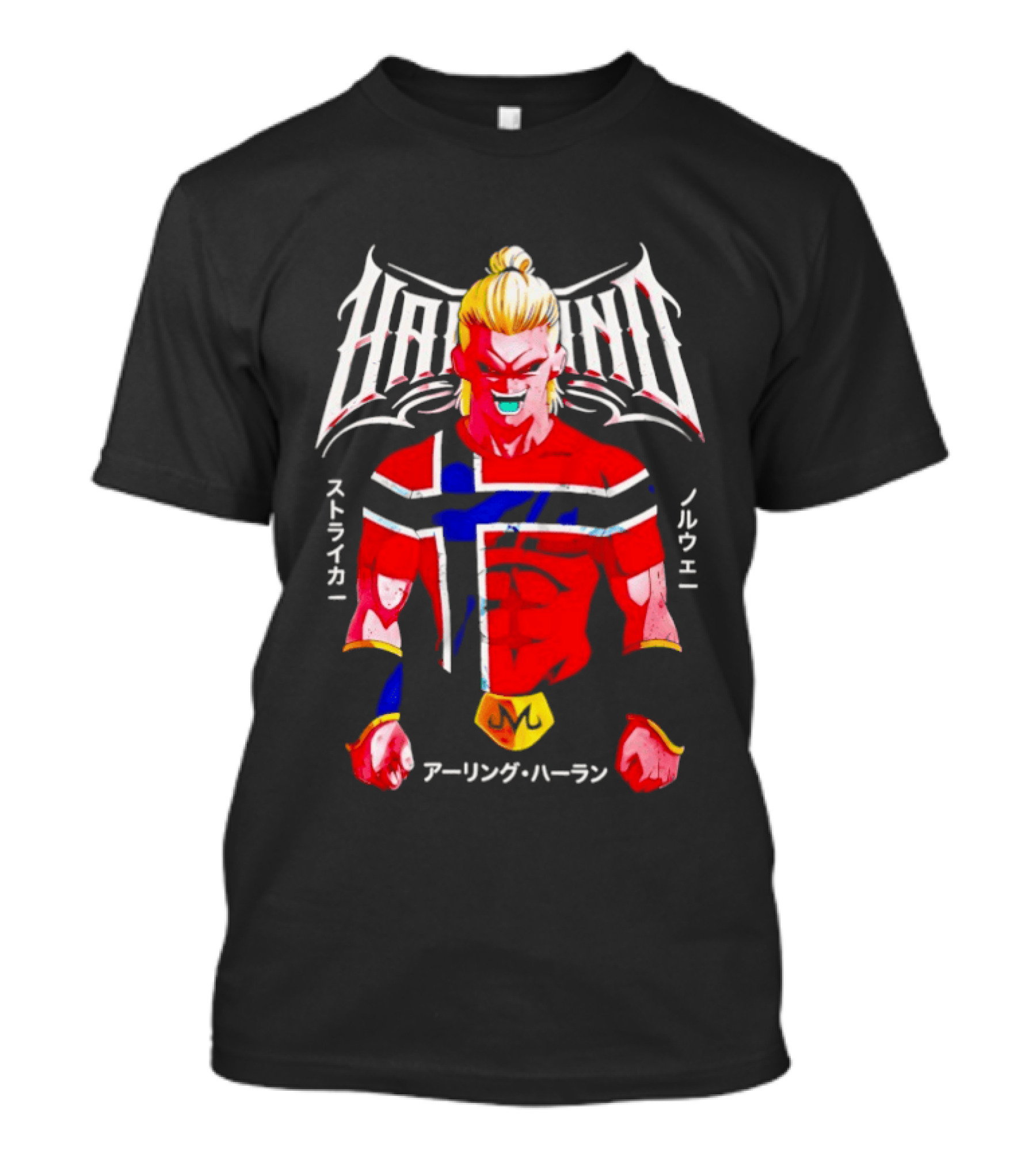 Haaland Norway Striker Majin Buu T-Shirt