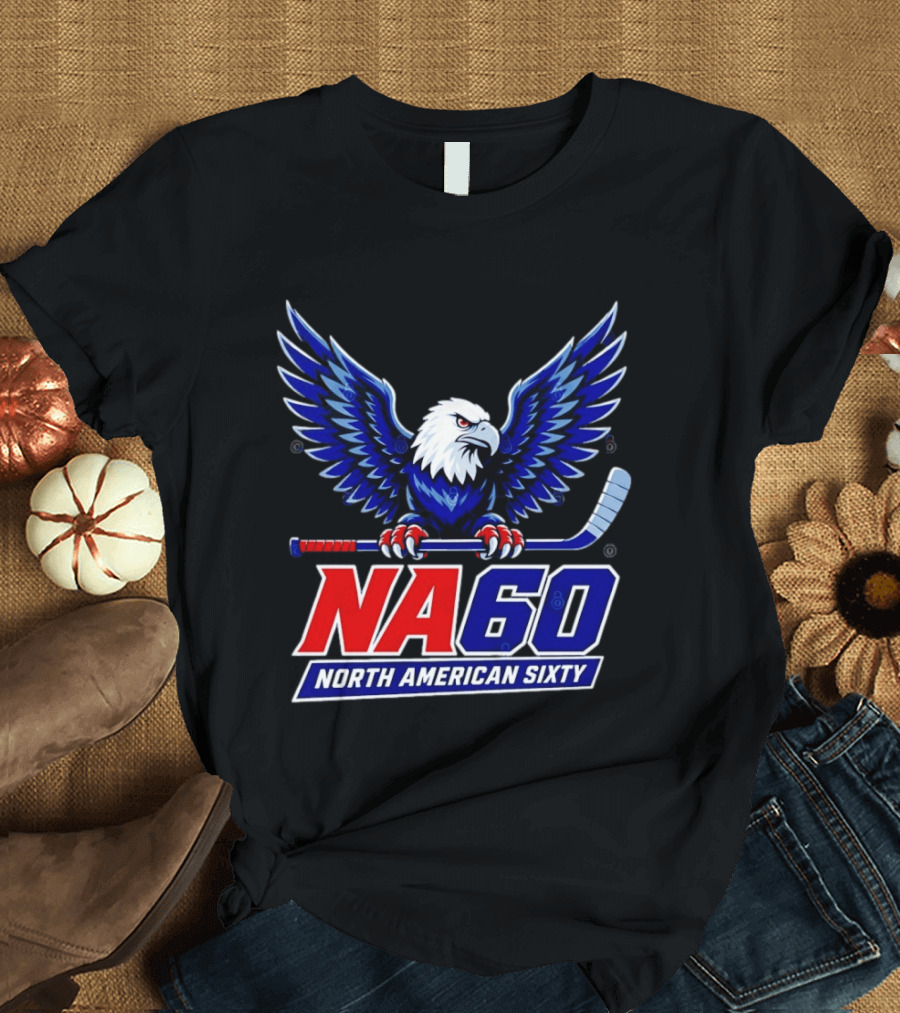 NA 60 North American Sixty Eagle Hockey T-Shirt
