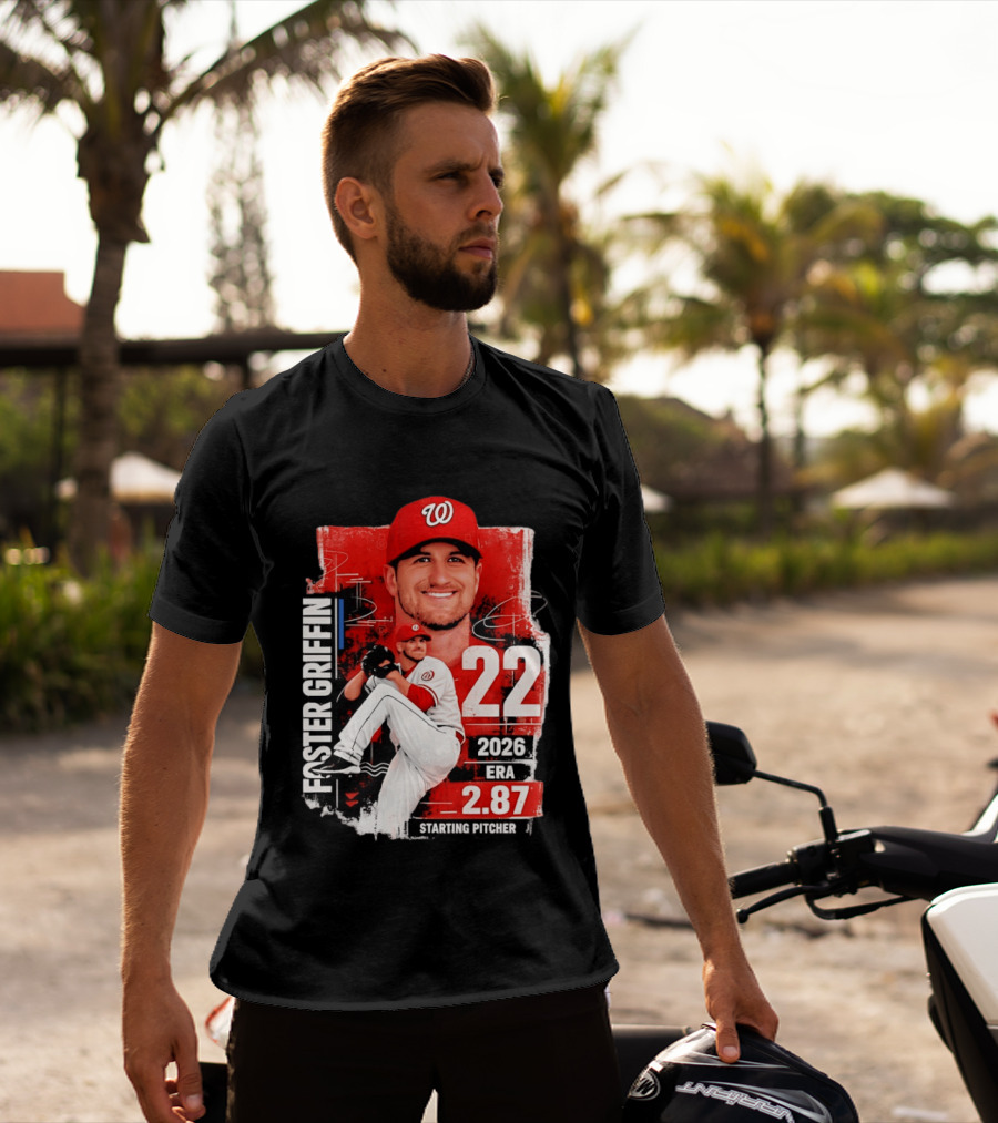 Foster Griffin 2026 ERA 2.87 Starting Pitcher 22 T-Shirt