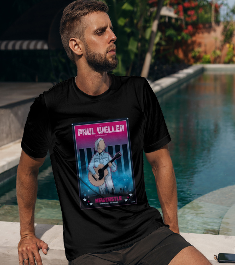 Paul Weller Live Newcastle Exhibition Park July 10 2026 Plus Special Guests T-Shirt