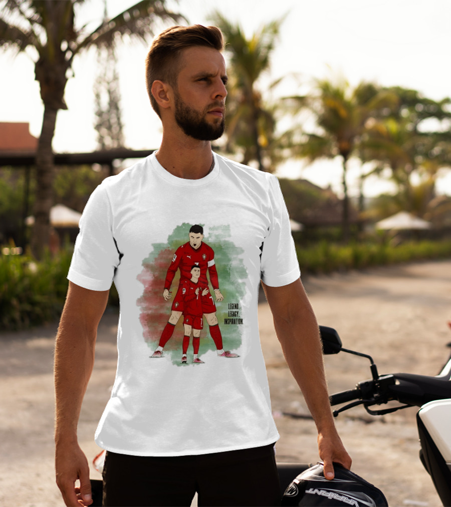 Portugal Cristiano Ronaldo 7 Legend Legacy T-Shirt