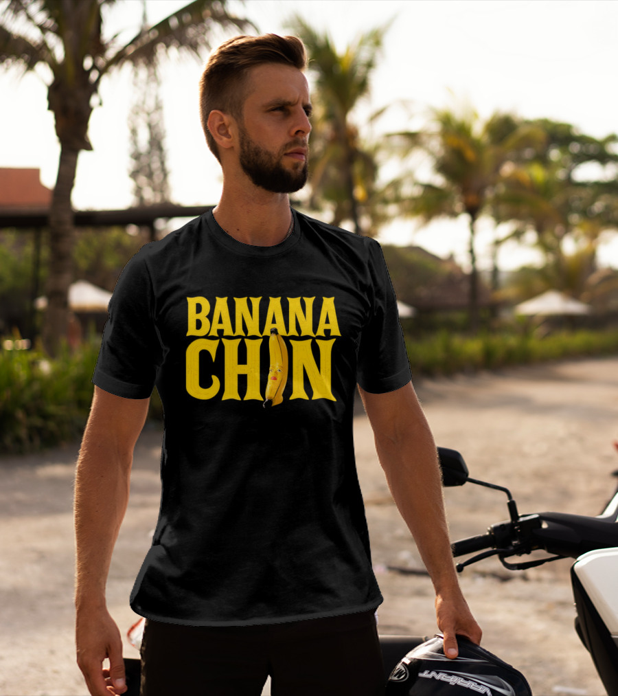 Banana Chin MMA Sandipantsmma Surreal Face T-Shirt